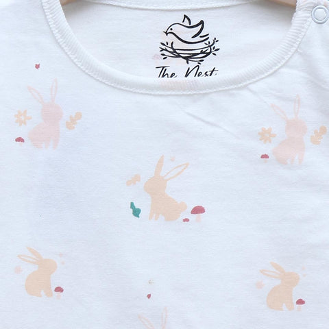 White Bunny Baby Shirt | Tops & T-Shirts | The nest clothing