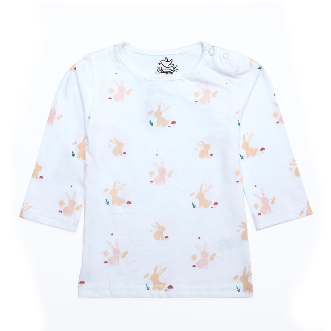 White Bunny Baby Shirt | Tops & T-Shirts | The nest clothing