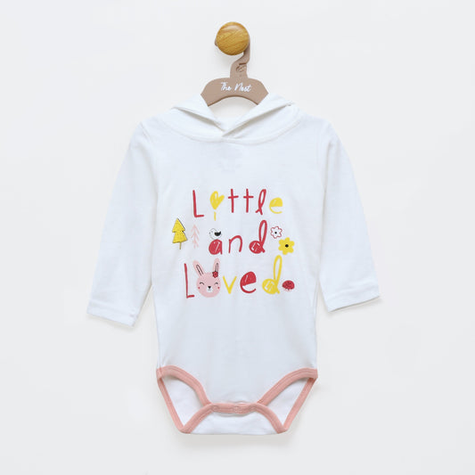 Long Sleeve Bodysuit with Hood | Suits & Sets | The nest clothing