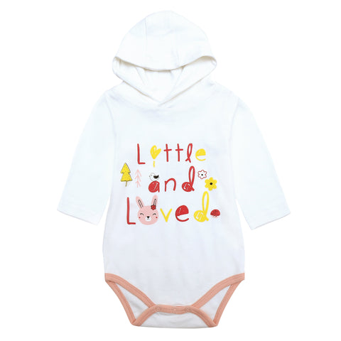 Long Sleeve Bodysuit with Hood | Suits & Sets | The nest clothing