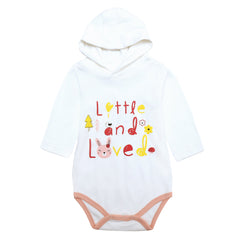 Long Sleeve Bodysuit with Hood | Suits & Sets | The nest clothing
