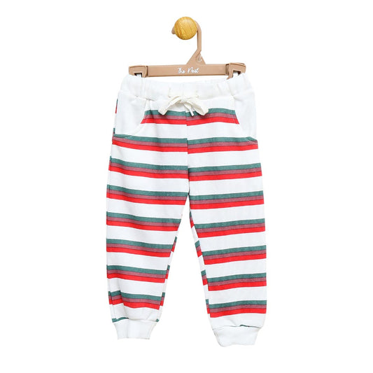 White Striped Pajama