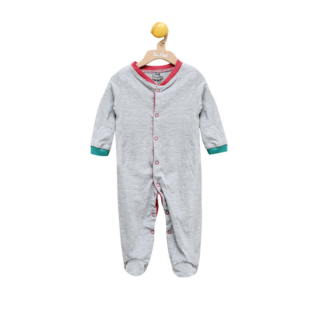 Adorable Grey Sleeping Suit | Suits & Sets | The nest clothing