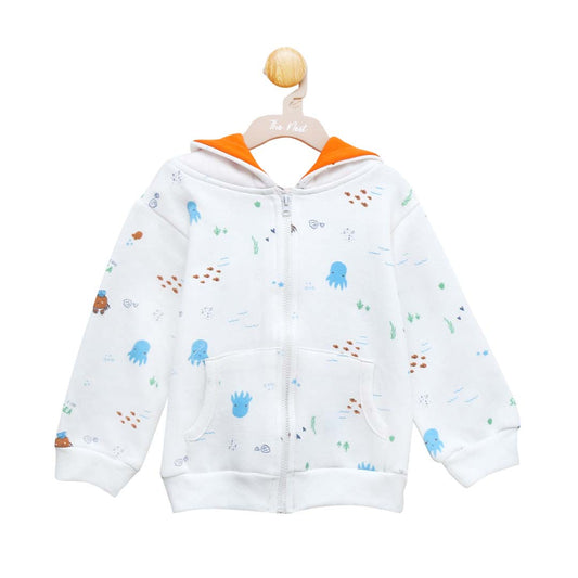 Tiny sailor hooded jacket