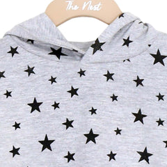 Grey Stars Hoodie | Hoodies, Jacket & Sweatshirts | The nest clothing