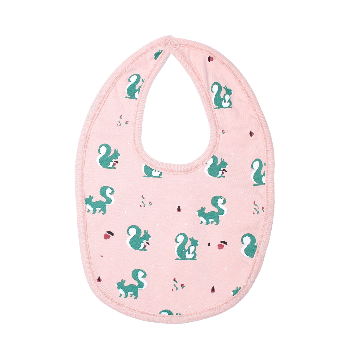 Autumn Forest pink bib | Bibs & Towels | The nest clothing