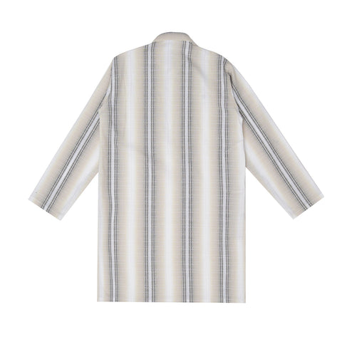 Jacquard Striped Kurta