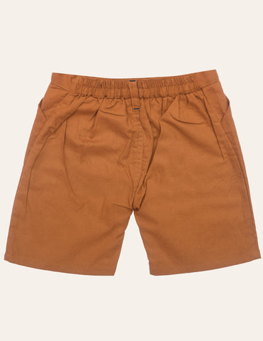 Mustard Cotton Shorts IXAMPLE Pakistan