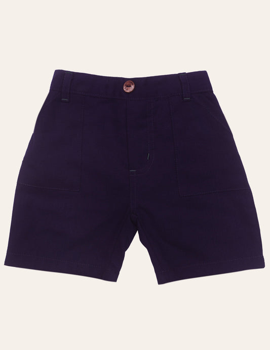 Navy Cotton Shorts IXAMPLE Pakistan