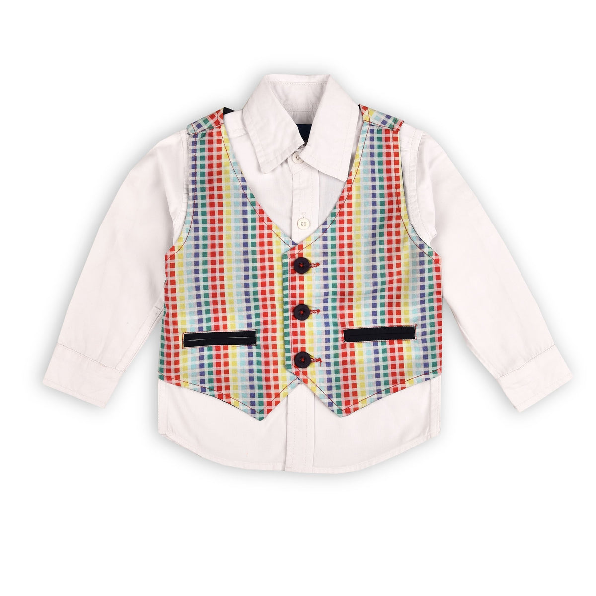 Multi Colored Suit Vest (1 Pc)