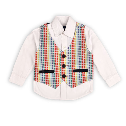 Multi Colored Suit Vest (1 Pc) IXAMPLE Pakistan