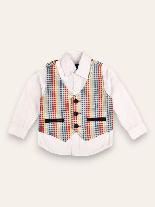 Multi Colored Suit Vest (1 Pc)