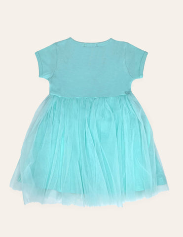 Girls Tulle-Skirt Dress