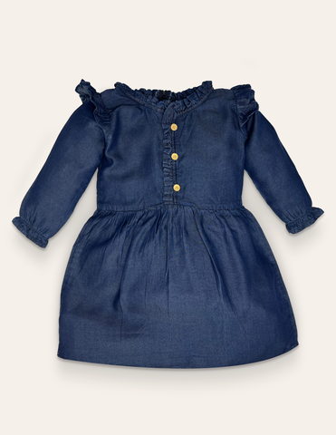 Dark Blue Denim Dress