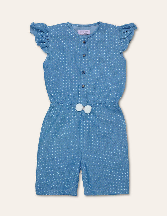 Girls Polka Dot Playsuit