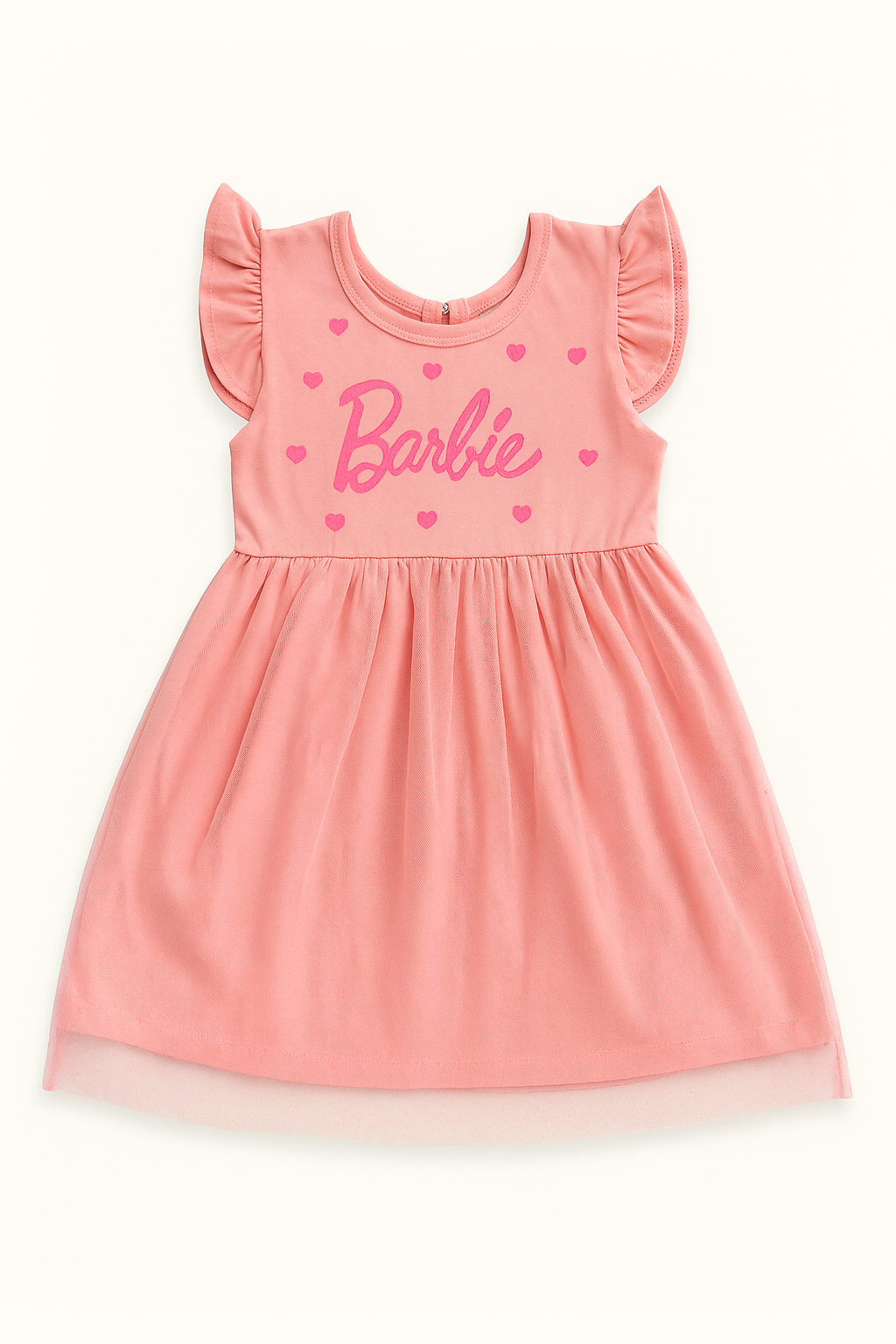 Pink Barbie Tulle Skirt Dress