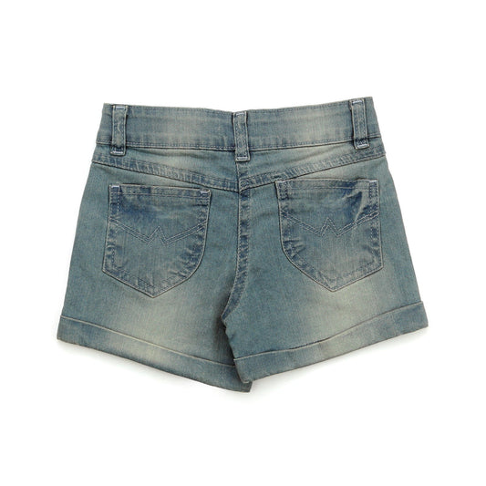 Girls Blue Denim Shorts IXAMPLE Pakistan