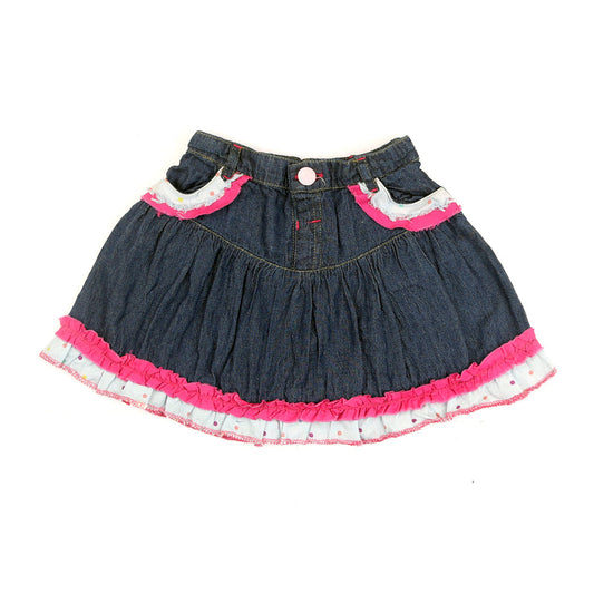 Denim Frilled Skirt IXAMPLE Pakistan