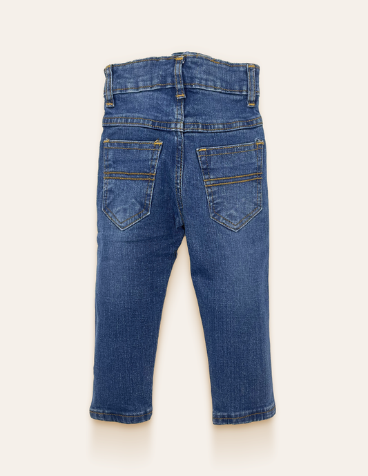 Medium Wash Slim Fit Denim Jeans