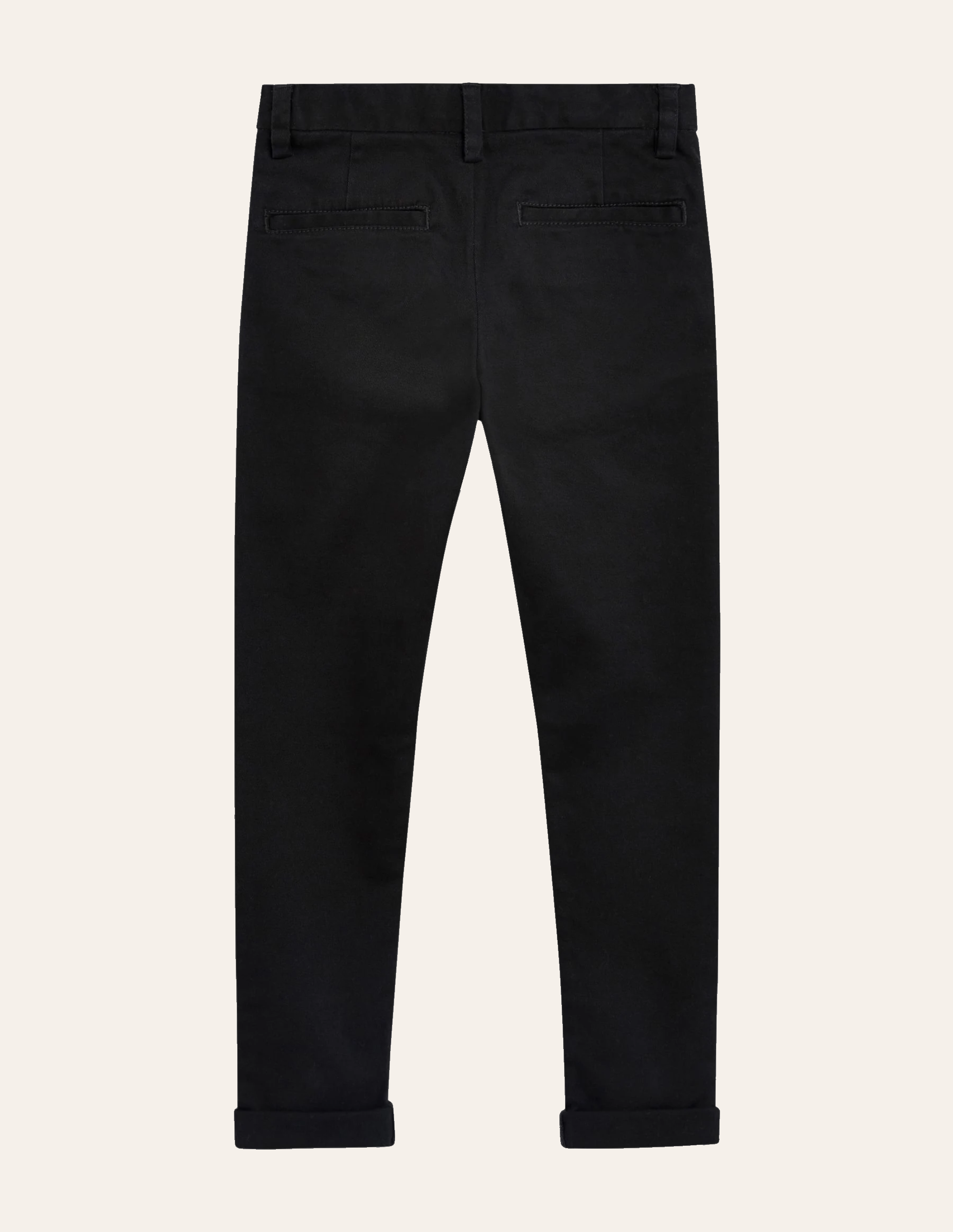 Black Casual Chino Pants