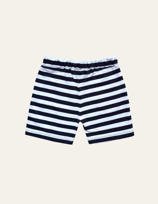 Navy & White Striped Short IXAMPLE Pakistan