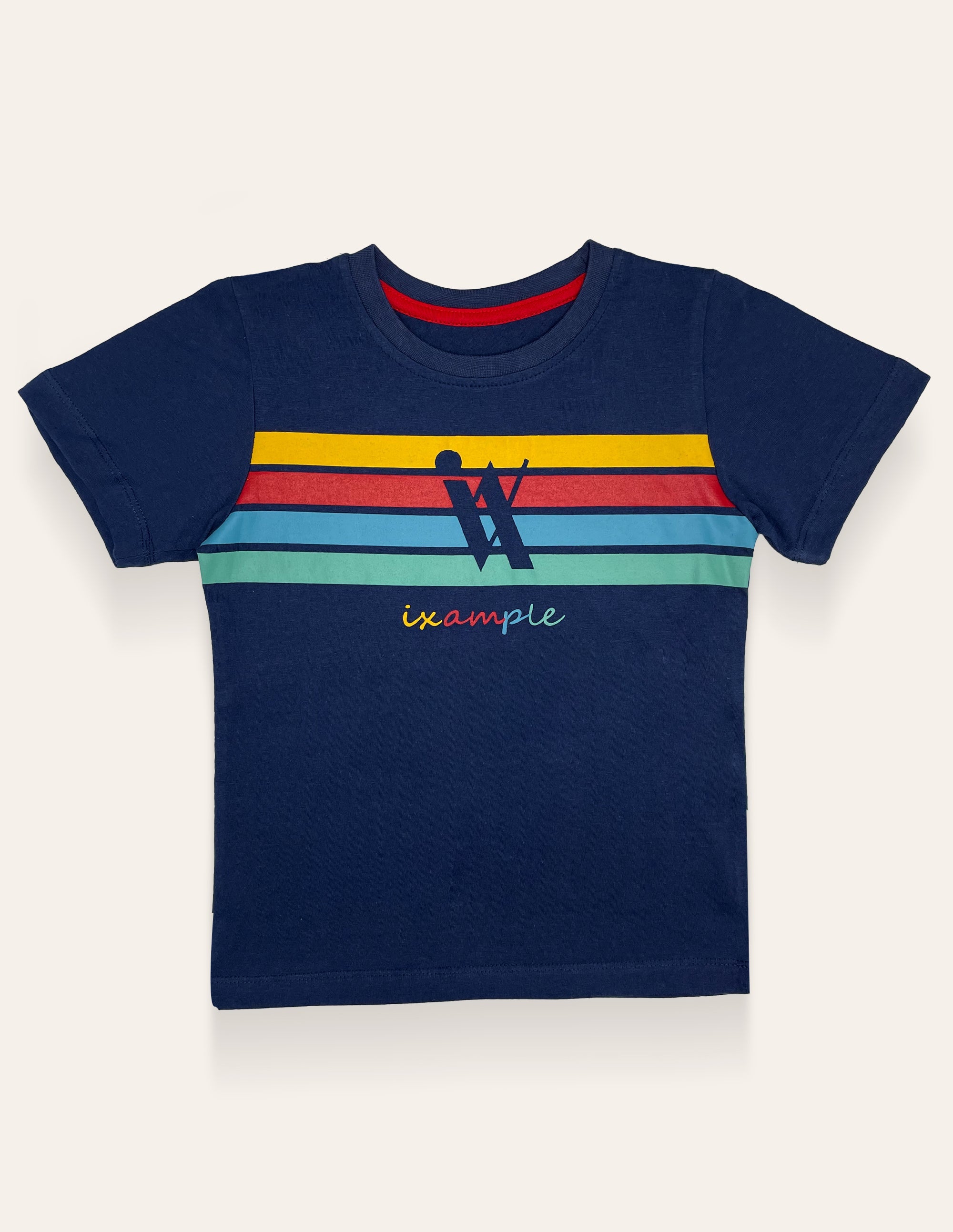 Boys Navy Printed T-Shirt IXAMPLE Pakistan