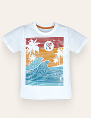 Boys White Surf T-Shirt IXAMPLE Pakistan