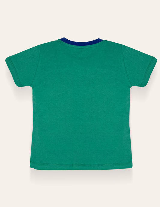 Boys Green Printed T-Shirt IXAMPLE Pakistan