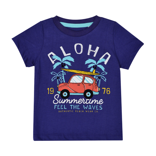 Blue Summertime Tee IXAMPLE Pakistan