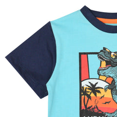 Aqua Dino Land Tee