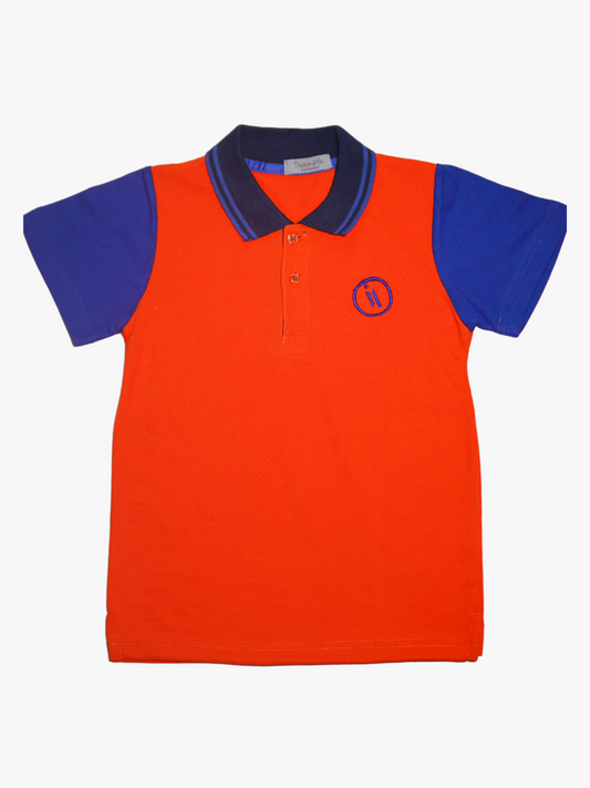 Orange IX Embroidered Polo IXAMPLE Pakistan