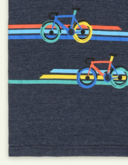 Melange Bicycle Graphic Tee