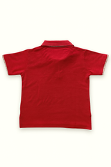 Boys Coral Polo