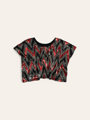 Girls Sequin Jumpsuit