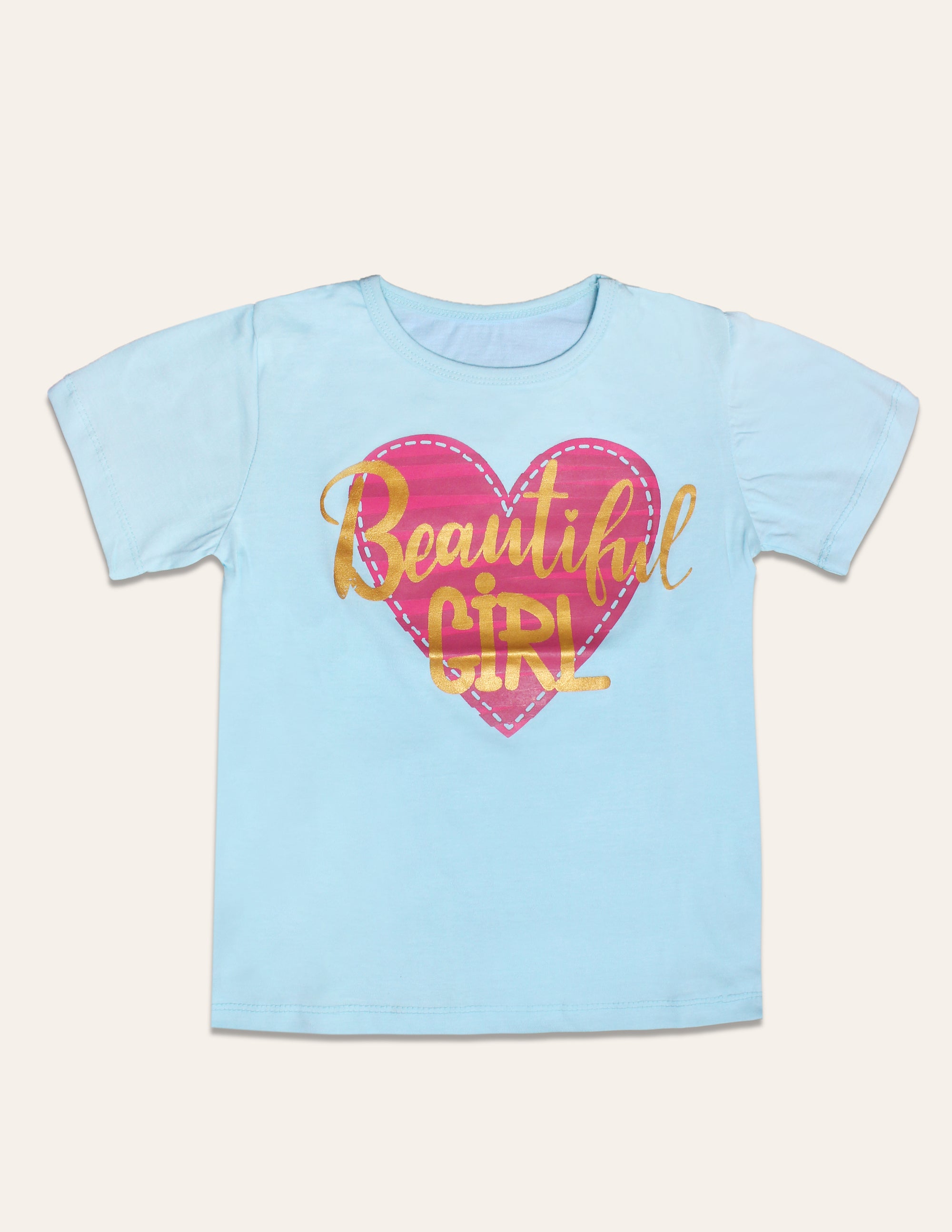 Aqua Beautiful Girl Tee IXAMPLE Pakistan