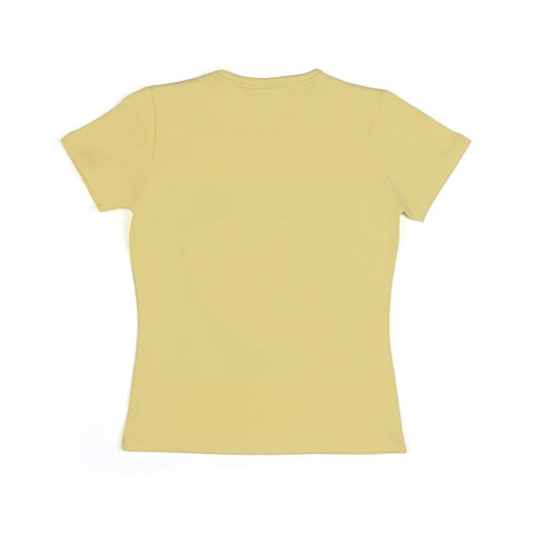 Yellow Heart Embellished Tee