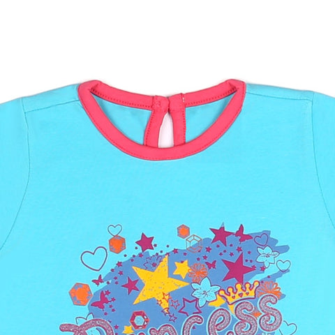 Turquoise Princess Tee