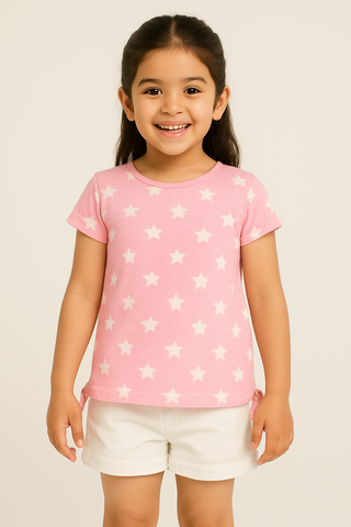 Pink graphic Tshirt
