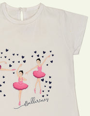 Ballerina Graphic Tshirt