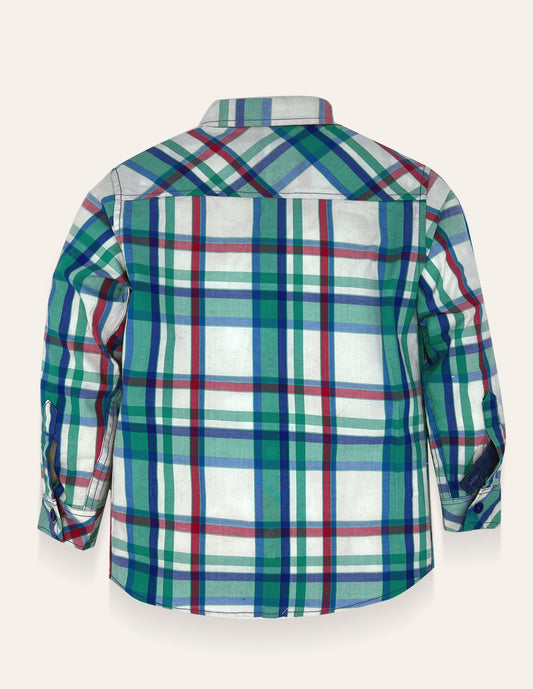 Boys Check Shirt