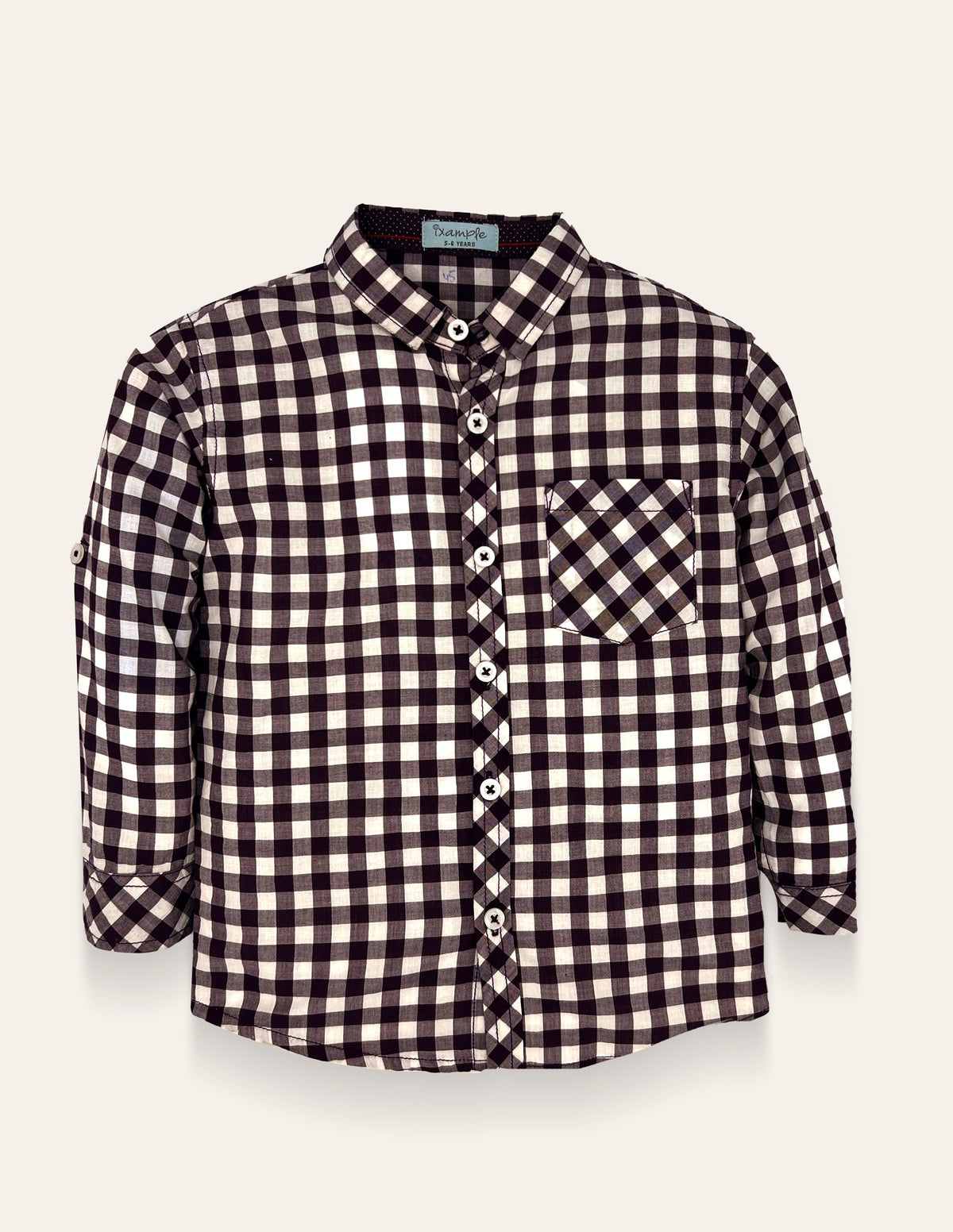 Boys Check Shirt