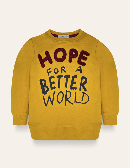 HOPE Embroidered Sweatshirt IXAMPLE Pakistan