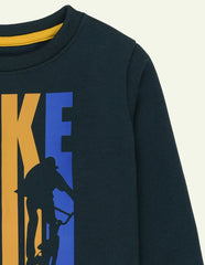 BIKE Printed Sweatshirt