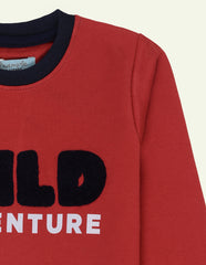 Wild Chenille Embroidered French Terry Tshirt