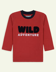 Wild Chenille Embroidered French Terry Tshirt