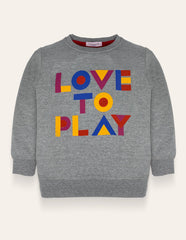 LOVE TO Play Sweatshirt IXAMPLE Pakistan