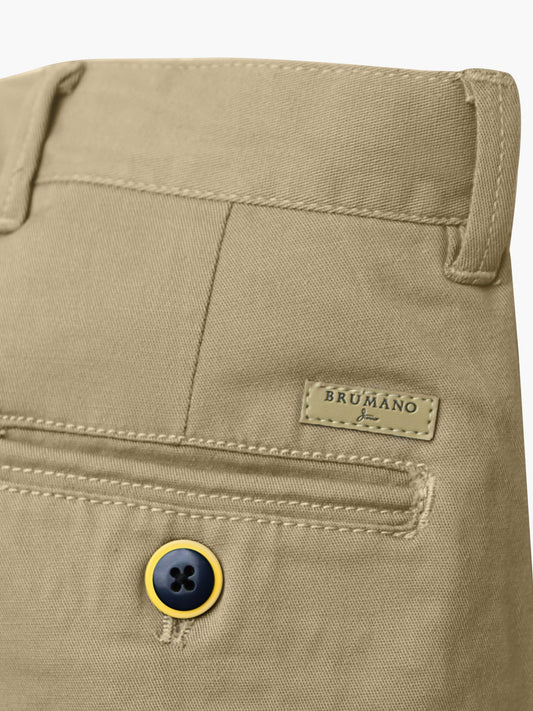 Khaki Twill Casual Trouser Brumano Pakistan