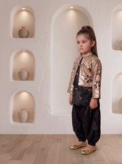 Mini Modern Monarch - Black and Gold