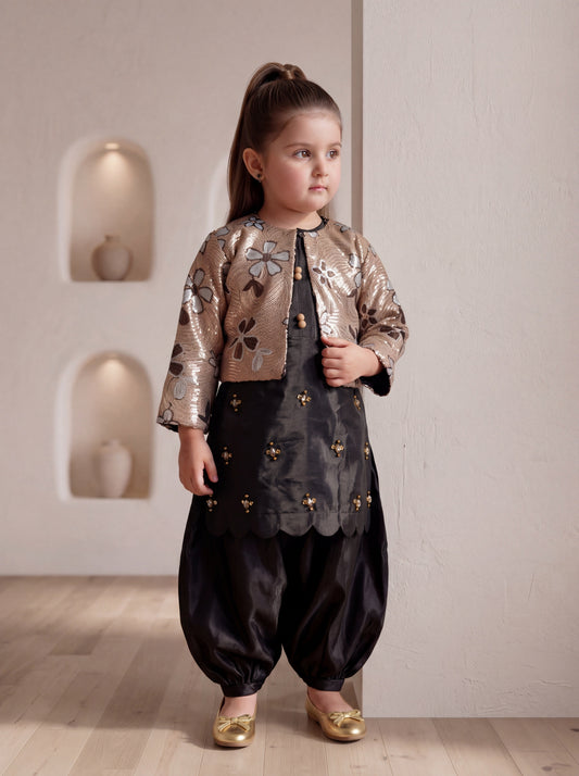 Mini Modern Monarch - Black and Gold