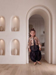 Mini Modern Monarch - Black and Gold
